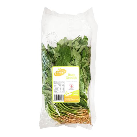 Simply Finest Baby Spinach Ntuc Fairprice