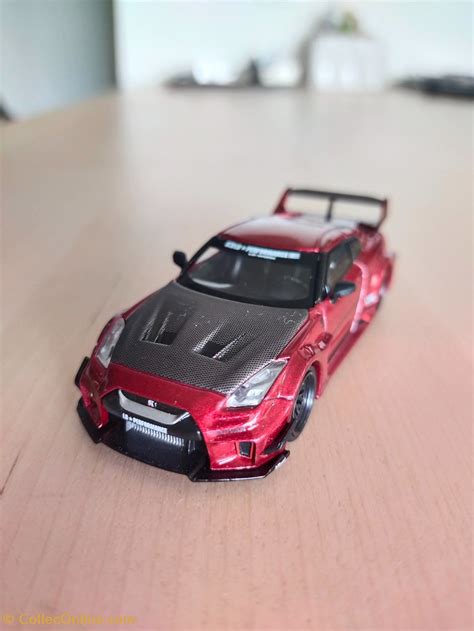 Nissan Skyline Gt R R Lbwk Modelos A Escala Coches Color Rojo