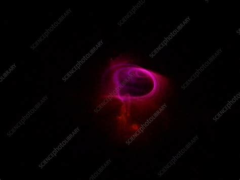 Colliding Galaxies Model Stock Video Clip K0027277 Science Photo Library