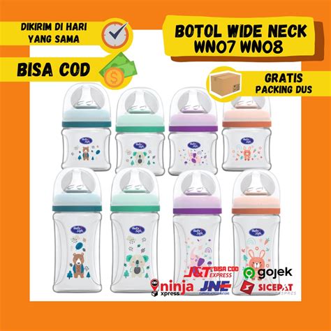 Jual Botol Wideneck Wide Neck Leher Lebar Botol Susu Dot Bayi Baby Safe