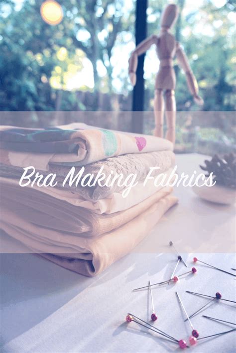 Bra Making Fabrics At First Blush Patterns