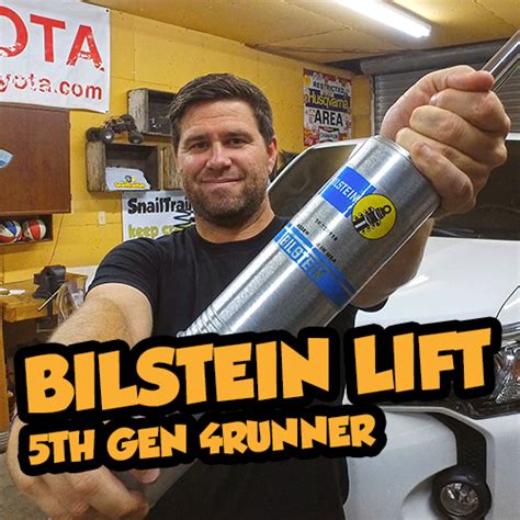 Bilstein 6112 Front Lift Toyota 4Runner - Snail Trail 4x4