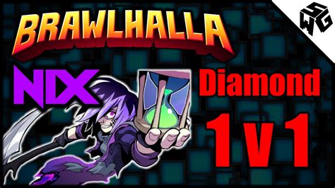 Nix Scythe Guns Diamond 1v1 S Brawlhalla Gameplay Hit All The