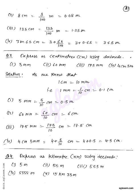 Rd Sharma Solutions For Class Decimals Exercise Pdf Rd Sharma