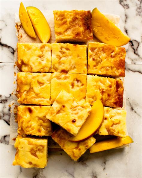 Mango Cheesecake Bars – Mykhaila Eats