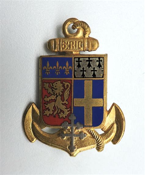 Insigne 6° Régiment Dinfanterie Coloniale Drago