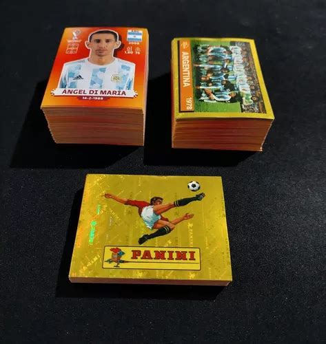 Lote 50 Figuritas Sin Repetir Mundial Qatar 2022 En Venta En Escalante