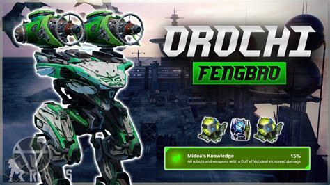 WR Fengbao OROCHI Buffed Mk3 Gameplay War Robots YouTube