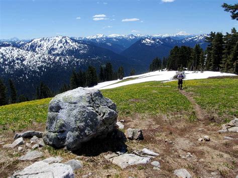 Benchmark Mountain West Cady Ridge Climbing Hiking