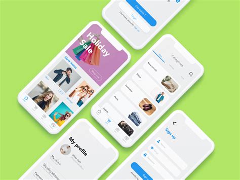 Market Place Mobile App Ui Design By Talha Mehmood On Dribbble