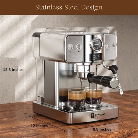 Frossvt Espresso Machine Review Morning Coffee Journal