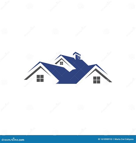 Home House Real Estate Property Building Logo Vector Stock Vector