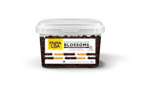 CALLEBAUT BLOSSOMS RASPAS AMARGO MONA LISA 1KG