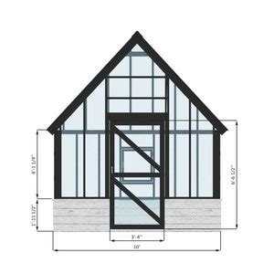 DIY Greenhouse Plans With Raised Garden Beds - Etsy