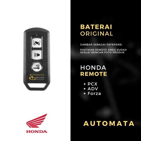 Jual Baterai Kunci Remote Keyless Motor Honda Adv Original