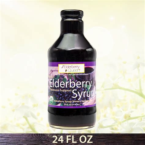 Wholesale Organic Elderberry Syrup Elderberry Queen