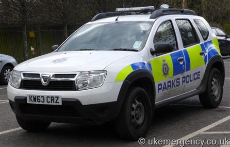 Ks63 Vcj Parks Police Service Dacia Duster The Parks Police Uk