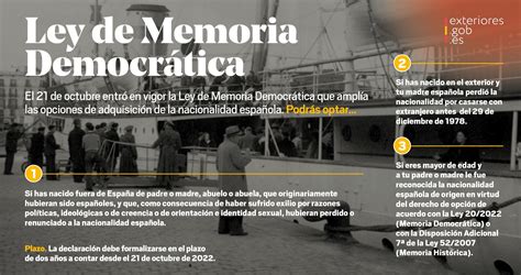 Ley De Memoria Democrática