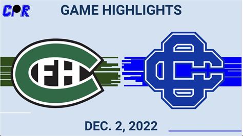 Game Highlights Grand Rapids Catholic Central 5 Forest Hills Central