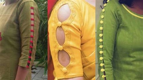 Punjabi Suit Ke Liay Baju Ke Design Astin Ki Design Blouse Sleeve