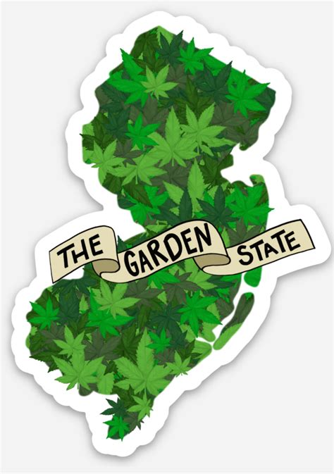 The Garden State Sticker – MrsMeshugga