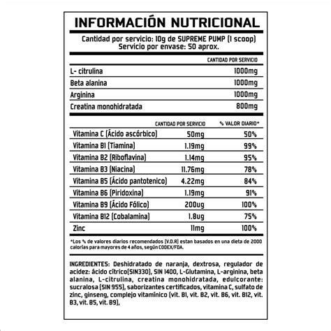 Ripley Pre Entreno Supreme Nutrition Supreme Pump Gr Fruit Punch