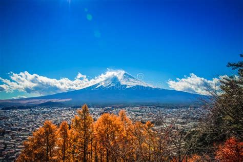 Autumn Leaves of Mount Fuji, Yamanashi Prefecture in Japan Stock Image - Image of leaf, fall ...