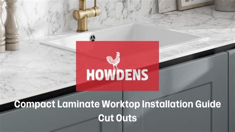 Howdens Compact Laminate Worktop Installation Guide Cut Outs YouTube