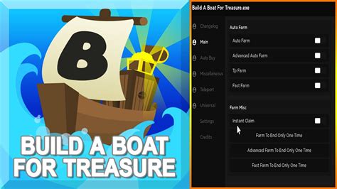 NEW Build A Boat For Treasure Script PASTEBIN 2023 AUTO FARM FAST