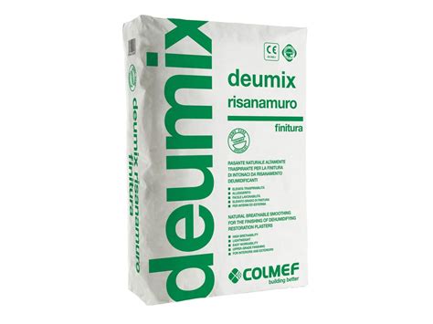 DEUMIX RISANAMURO FINITURA Rasante Per Intonaco By Colmef