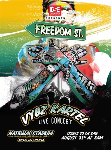 Freedom Street Vybz Kartel To Perform First Concert In 14 Years At