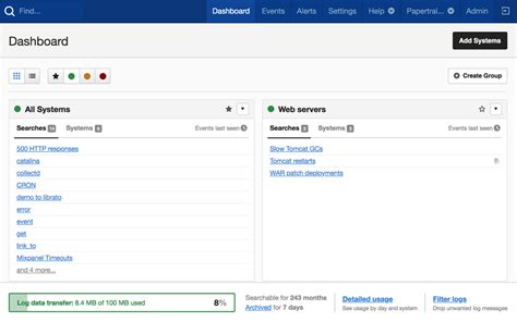 Tomcat Logging Tomcat Log Analyzer And Viewer Free Trial Papertrail