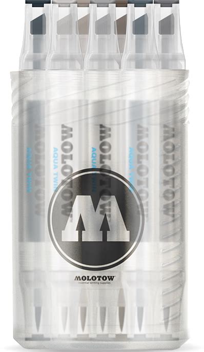 Download Molotow Aqua Twin Complete Set Grey Molotow Aqua Twin