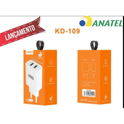 Representante Oficial Dos Produtos Kaidi No Brasil Carregador USB