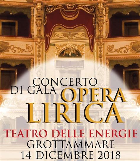 Gala Dell Opera Lirica Al Teatro Delle Energie Di Grottammare