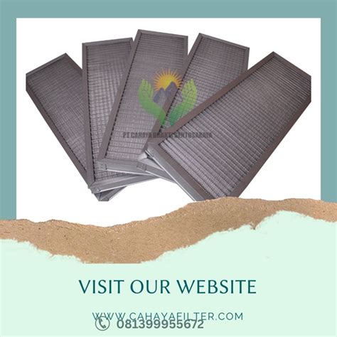 jual customized pre filter panel oleh pt cahaya bhakti sentosaraya