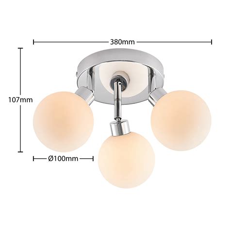 Plafoniera Lindby Zaniba Cromo Rotonda Lampade It