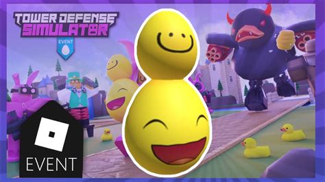 Event How To Get The Tower Of Eggs In Tower Defence Simulator