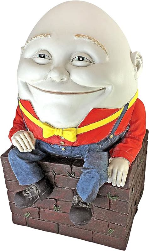 Design Toscano Ng32097 Humpty Dumpty Sculpturefull Color