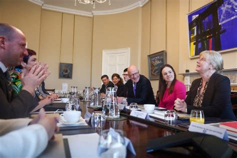 Swinney Chairs First Cabinet Meeting Since Becoming First Minister