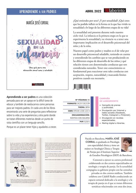 Sexualidad En La Infancia By Ediciones Laberinto Issuu