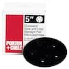 Porter Cable 5 In Hook And Loop Replacement Pad 13904 The Home Depot