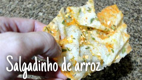 COMO FAZER DORITOS EM CASA DORITOS DE ARROZ SANTO LEGUME YouTube