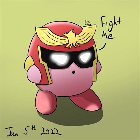 Kirby Captain Falcon Fight Me By Ritsyritsu On Deviantart