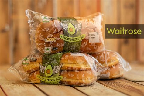 Waitrose Brioche Fat Gay Vegan