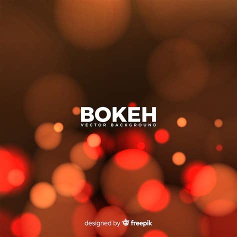 Free Vector | Creative blurred bokeh background design