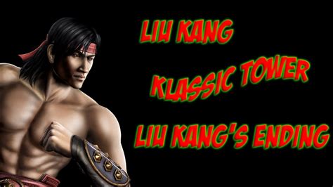 Mortal Kombat X Klassic Tower Liu Kang Liu Kang S Ending Youtube