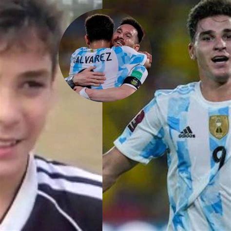 El Emotivo Video De Julián Álvarez De Niño La Estrella Goleadora De