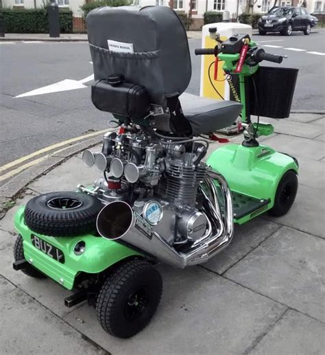 Pimped Out Mobility Scooter