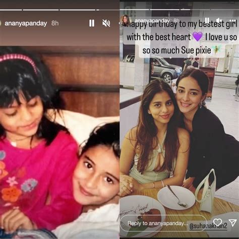 Suhana Khan Turns 22 Gauri Khan Ananya Panday And Karan Johar Pen